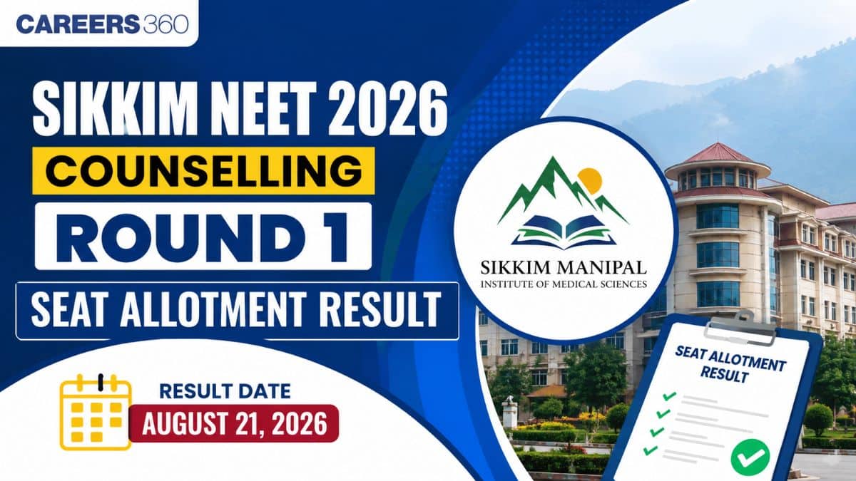 Sikkim NEET 2026 Counselling Round 1 Seat Allotment Result OUT Today: Direct Link